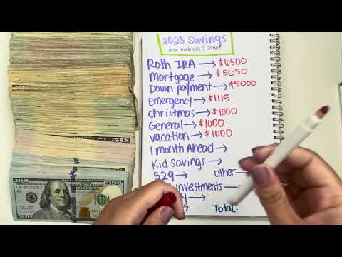 I Saved Over $36,000 In 2023 Doing Savings Challenges! Single Mom Income & Budget!
