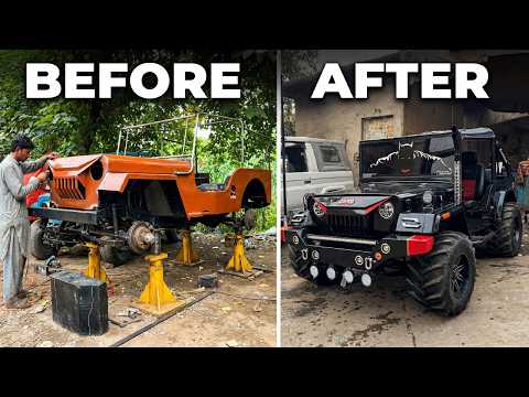 This Jeep Was Scrap Until Pakistani Mechanics Fixed It