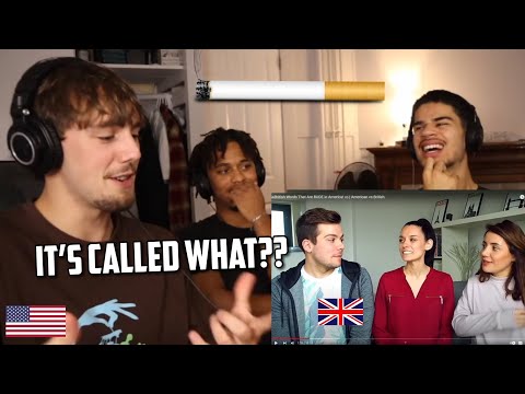 Americans React to British Words That Are RUDE in America..