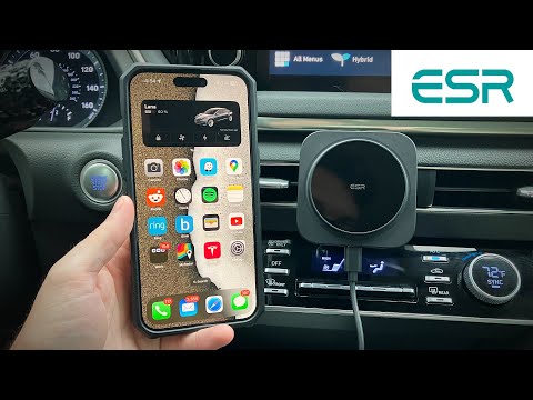 ESR's MagSafe Wireless Car Charger - now with Qi2!