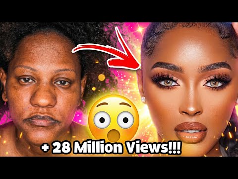 Makeup transformation 😱🔥 This video has had 28 million views. Find out why 🔥