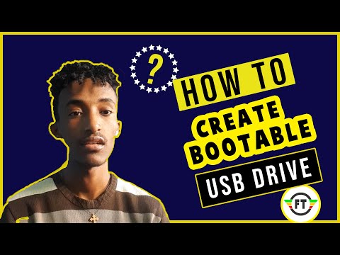 how to create bootable flash using rufus (Amharic Tutorial 2020-21) | Fantahun Tube