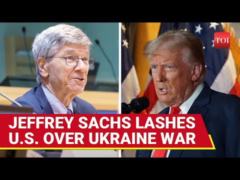 Jeffrey Sachs Roaring Ukraine Speech At EU Parliament; Blasts U.S., Says 'Not Putin's Puppet'