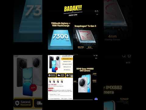 3 juta paling badak 7300 mAh! 😍