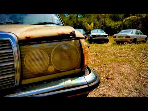 Scrapyard Find: Taking an Old Mercedes for a Thrilling Test Drive