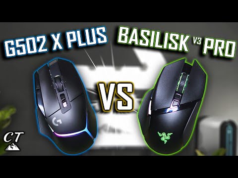 Razer Basilisk V3 Pro Vs. Logitech G502 X Plus!
