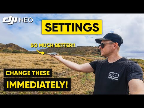 DJI NEO - Change These SETTINGS NOW To Improve VIDEO QUALITY! (Update 2025)