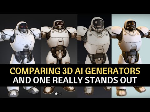 Meshy vs. Rodin vs. Tripio. vs. Hitem - Which AI 3D Model Generator is Best?