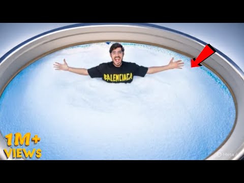 We Made Thermocol Beans Swimming Pool | ये सच में मजेदार है