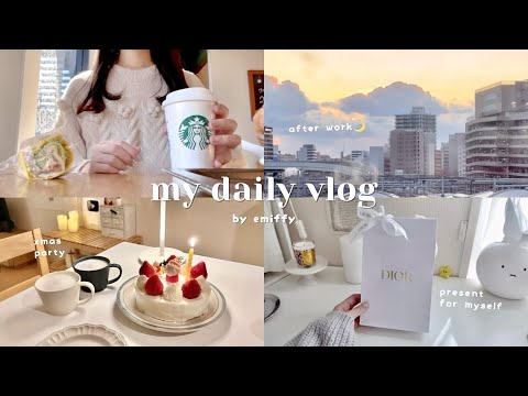 my cozy and happily days in my life｜reward myself🥂 recent purchases, cooking, baking, vlogmas🎄