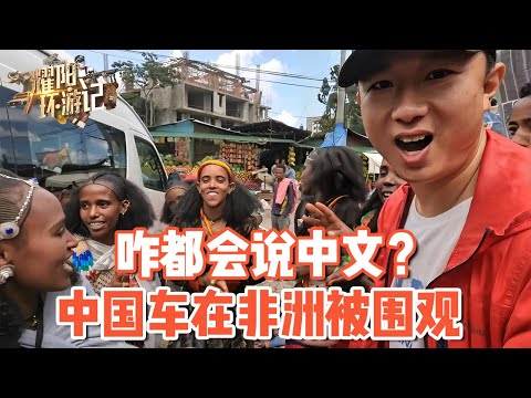 The Chinese Car is Mobbed in Africa, People Here Can Speak Chinese?
