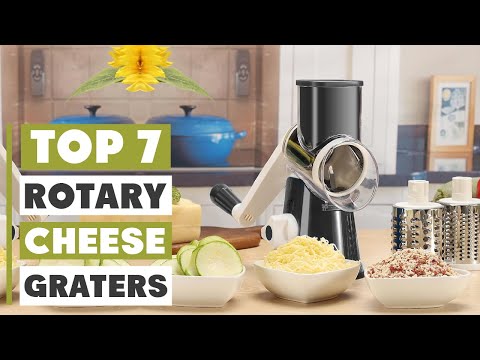7 Best Rotary Cheese Graters for Effortless Grating