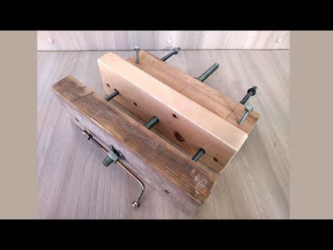 Столярные тиски Сделай сам / Carpenter's wooden vise DIY
