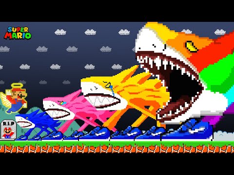 Super Mario Bros. Shin Sonic Upgrading to the STRONGEST Tralalero Tralala R.I.P Mario... Comeback!