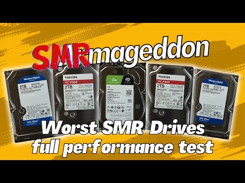 SMR vs CMR - Desktop HDD Performance testing and comparison