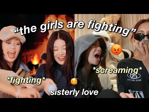 katseye behaving like real sisters (aka fighting 24/7)