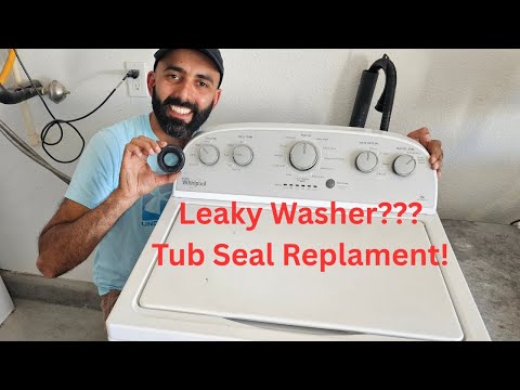 Fixing A Whirlpool/Maytag Washer That Is Leaking From Underneath!