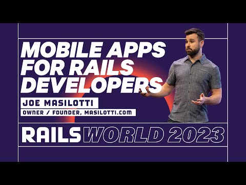 Joe Masilotti - Just enough Turbo Native to be dangerous - Rails World 2023