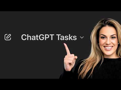 Automate Work with Scheduled Tasks in ChatGPT