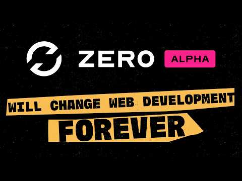 Zero Sync Makes Local First Easy