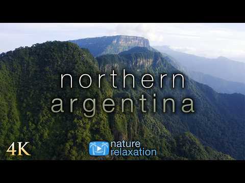 4K BREATHTAKING VIEWS of Northern Argentina | Aerial Nature Relaxation Ambient Film
