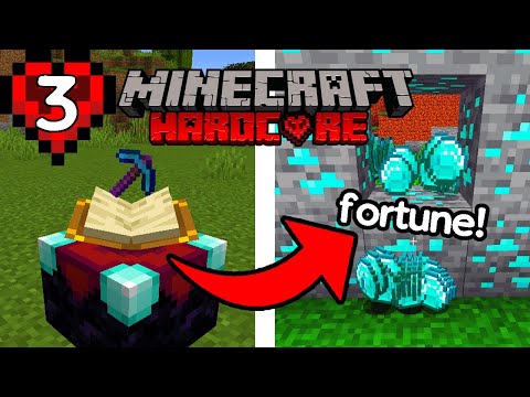 Diamonds Are TOO EASY TO GET... | 1.17 Hardcore Minecraft #3