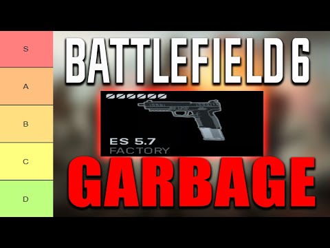 Which BF6 Pistols Are THE WORST (Most of Them)