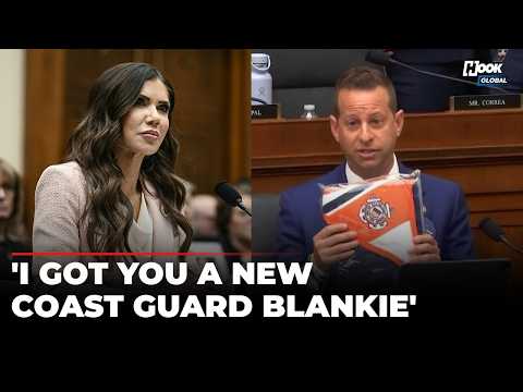 'The One You Lost': Moskowitz Publicly Insults DHS Secy Noem, Gifts Her Blanket During Testimony |US