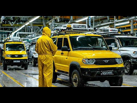 UAZ: Room Tour, Factory & Museum | Exploring Ulyanovsk Automobile Plant