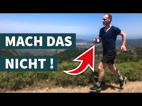 3 Anzeichen, dass du FALSCH läufst