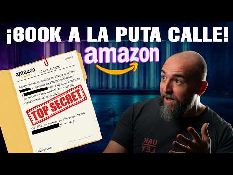 🚨 NOTICIAS IA 🚨: ¡Filtración! Amazon despedirá 600k trabajadores por la IA 😱⚠️