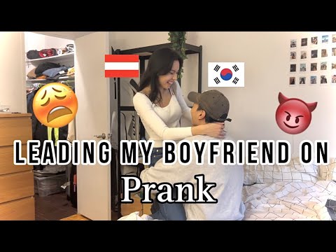 Leading my Boyfriend on PRANK *GONE EXTREMELY WRONG* [Korean Austrian Couple]