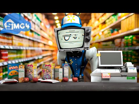 SMG4: Mr Puzzles Works At Walmart