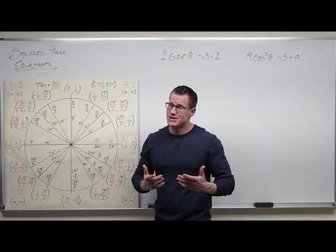 How to Solve Trigonometric Equations (Precalculus - Trigonometry 22)