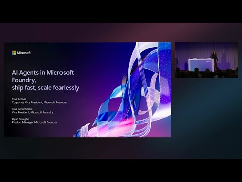 AI agents in Microsoft Foundry ship fast scale fearlessly | BRK189
