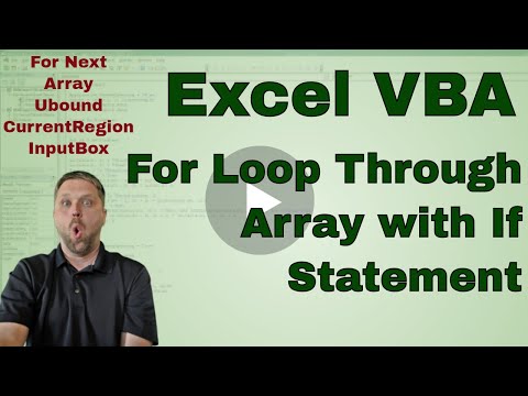 Use a For Loop and If Statement to loop through an Array and add data to another Sheet in VBA Code