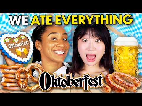 We Ate Everything at Oktoberfest!