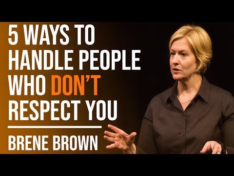 How to Respond When People Don’t Respect You | Brené Brown Motivational Speech