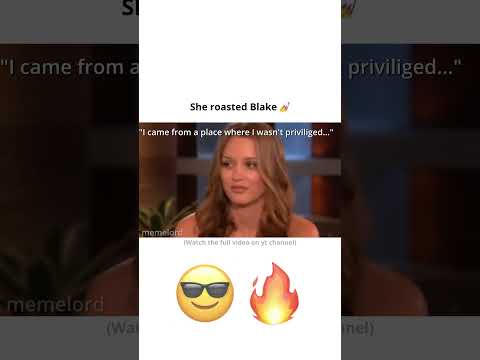 She roasted Blake 😎🔥 #shorts #ryanreynolds #blakelively #leightonmeester