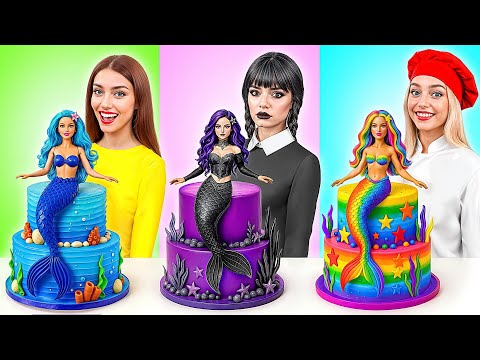 Wednesday vs 奶奶 烹飪挑戰 | 有趣的情况下 在厨房 Candy DO