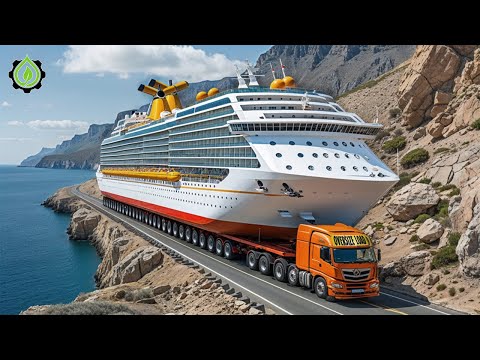 Extreme Dangerous Transport Skill Operations Oversize Truck | Biggest Heavy Equipment Machines #34