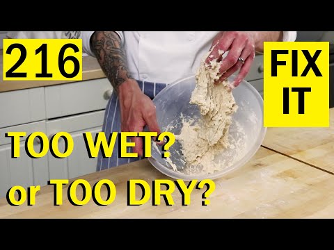 When your BREAD DOUGH just doesn't look right - 216