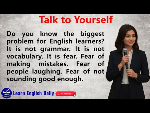 Talk to Yourself and Improve Every Day  Improve Your English - Learn English Daily