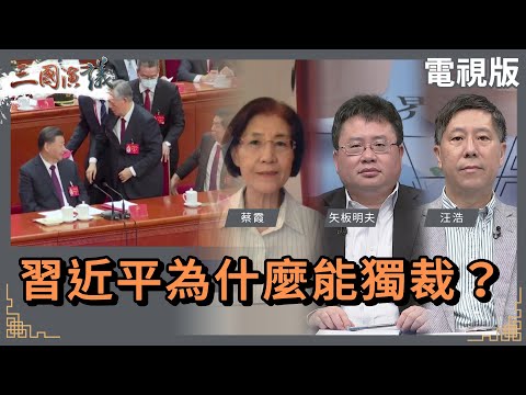 習近平為什麼能獨裁？｜#蔡霞 #矢板明夫 #汪浩｜@華視三國演議｜20240526