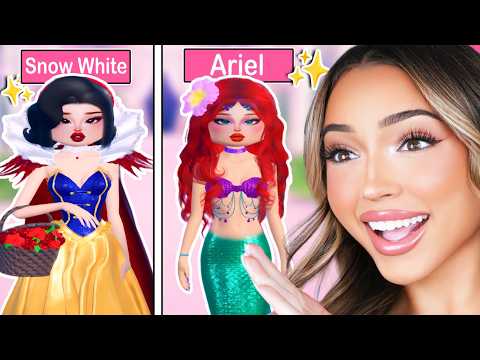 Dress To Impress BUT ONLY DISNEY THEMES