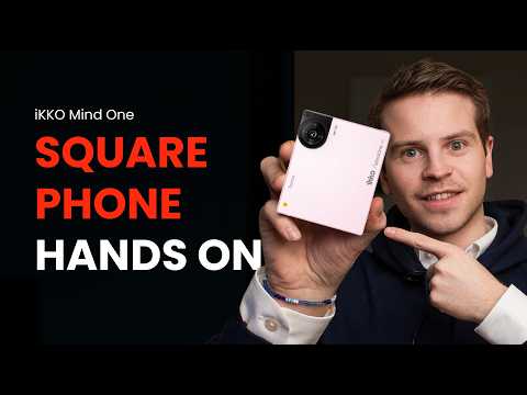 Hands-On with the IKKO MIND ONE - Square Phone!