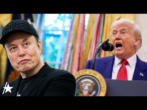 Donald Trump & Elon Musk CLASH on Social Media