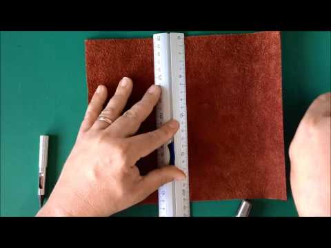 Making your own Midori-style Leather Traveler's Notebook