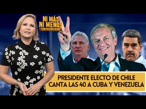 CHILE enfrenta a MADURO y rompe con CUBA: Poder y Democracia | Matamala + PILOTO canta