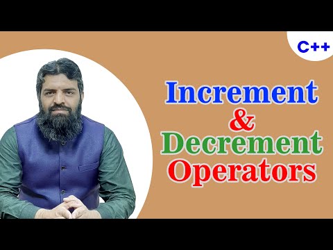 Lecture 19 | Increment & Decrement operator in c++ by rehan ahmad | increment and decrement operator